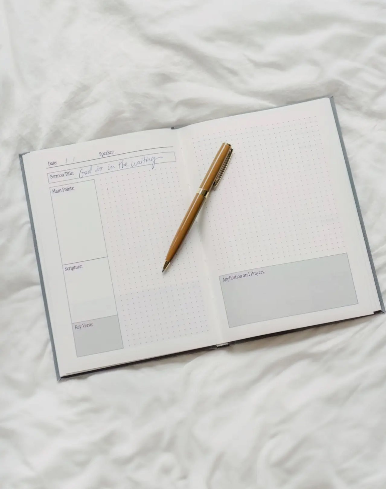 Sermon Note-taking Journal