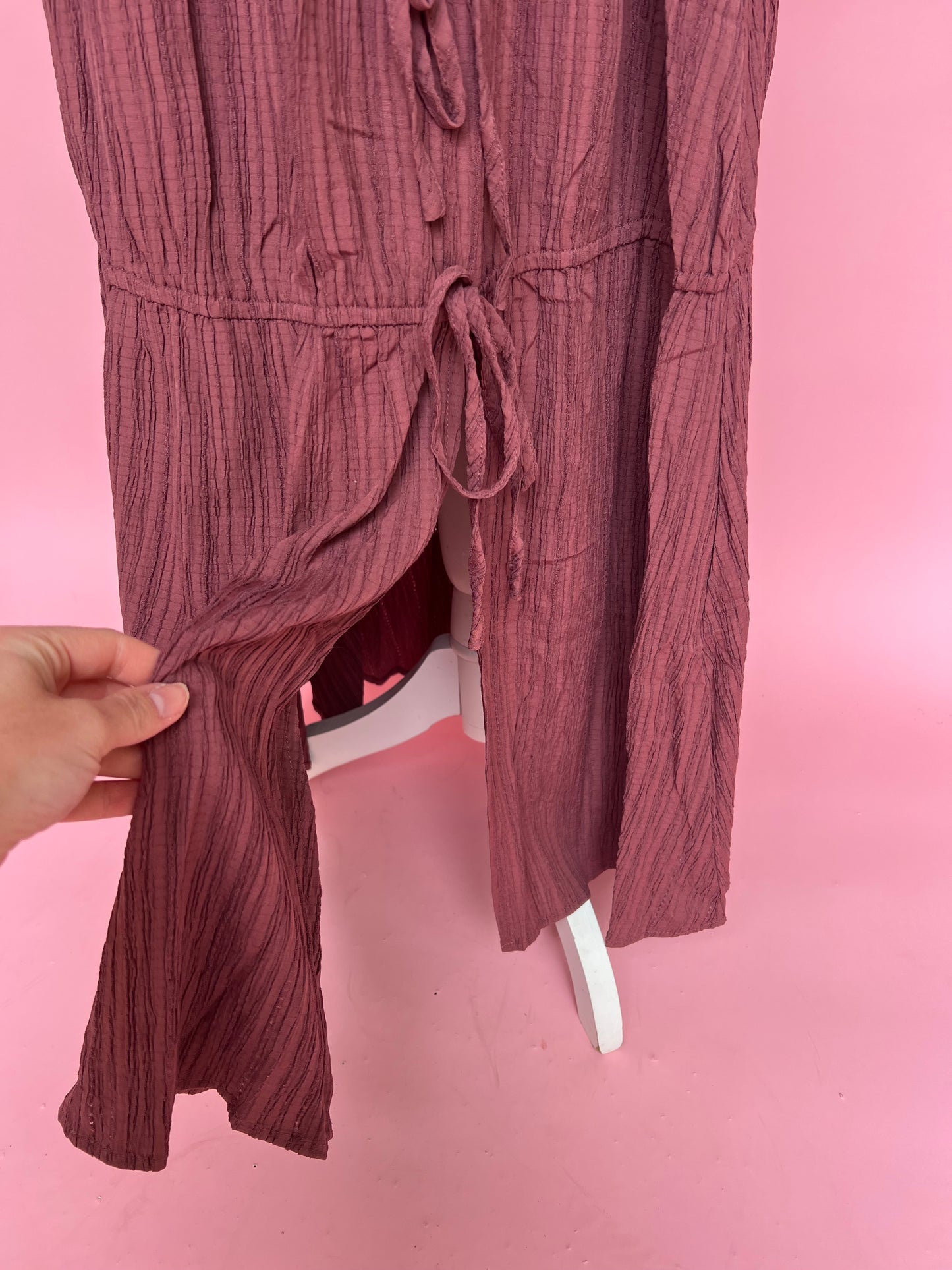 Raspberry Truffle Midi Skirt