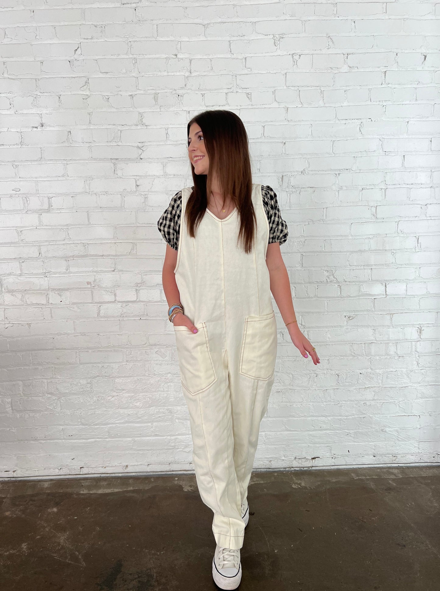 Eden Romper - Cream