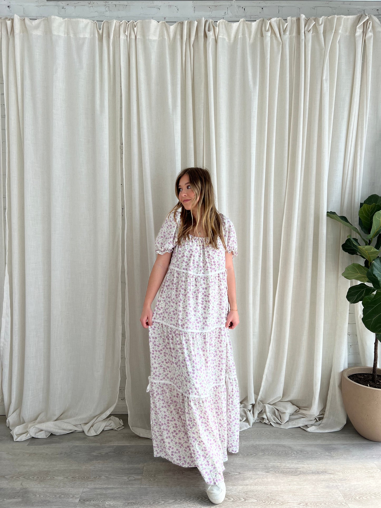 June Floral Maxi Dress