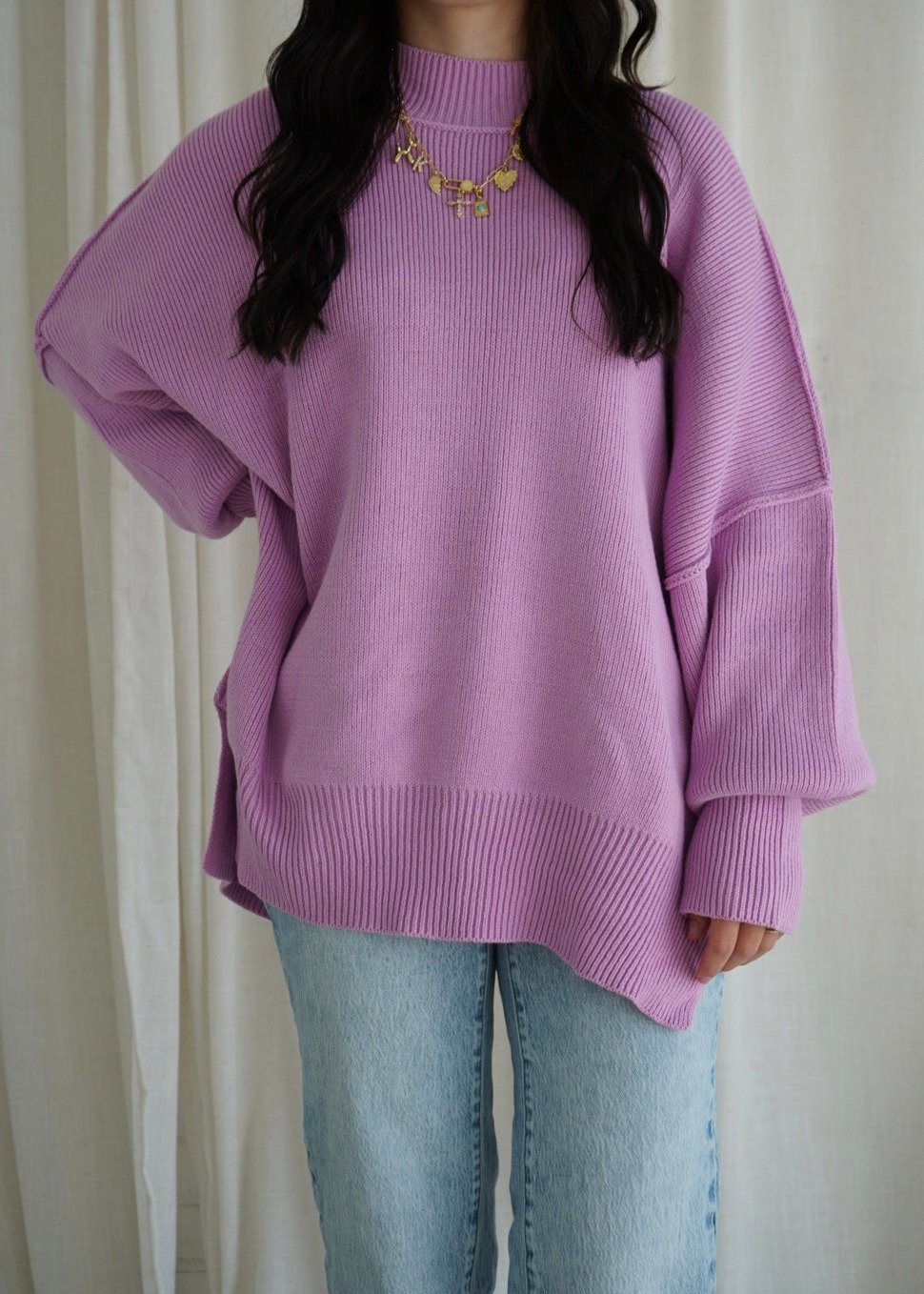 Kylee Sweater - Mauve