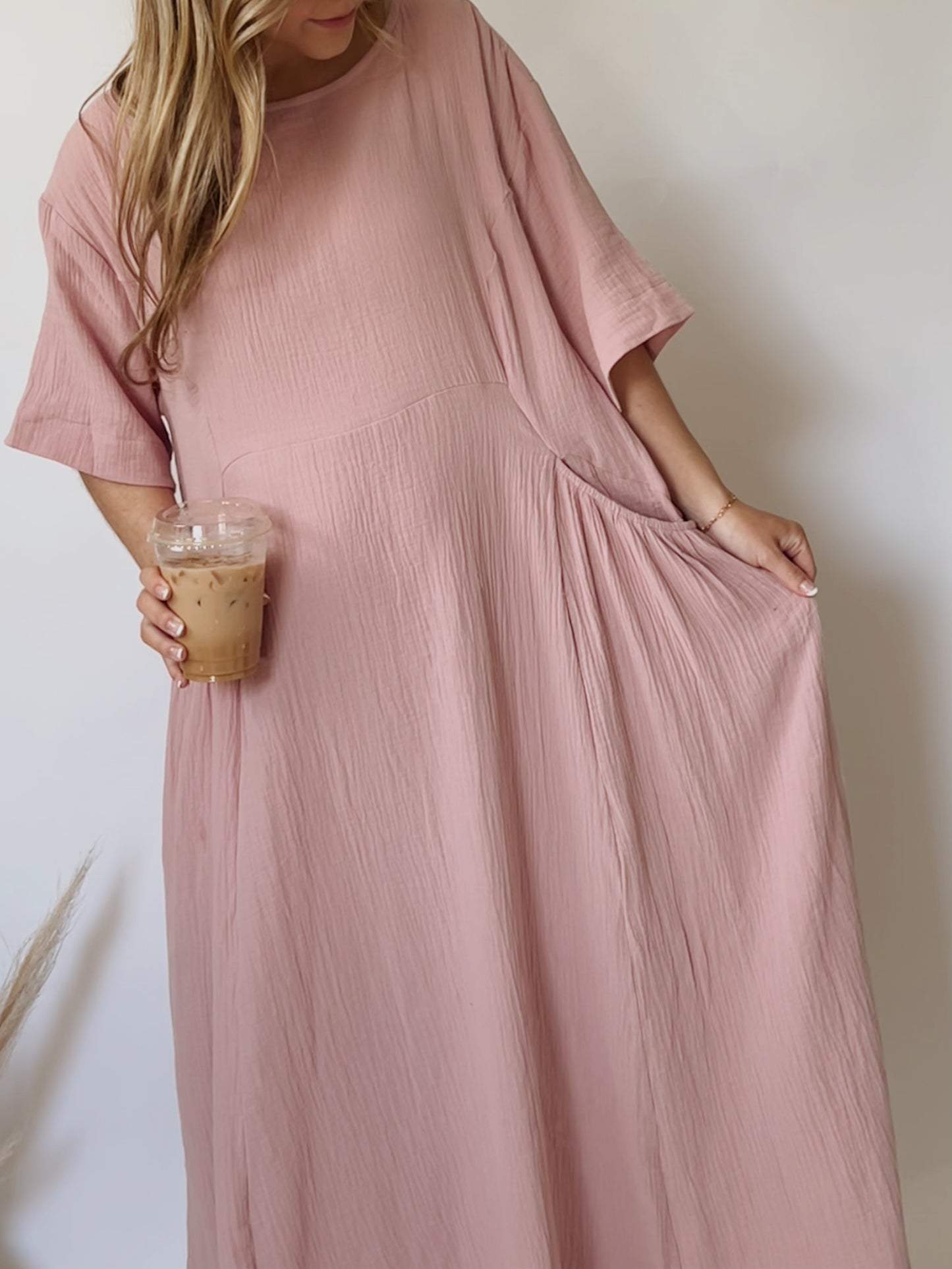 Mae Dress - Blush