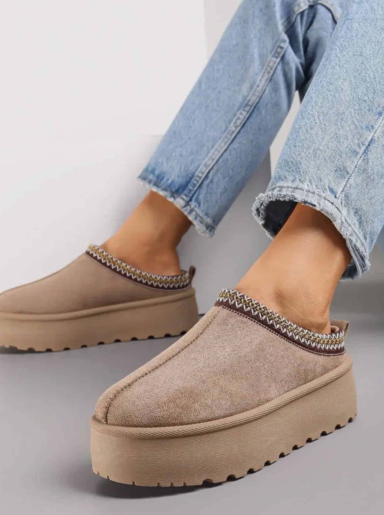 Maple Platform Cloud Slipper