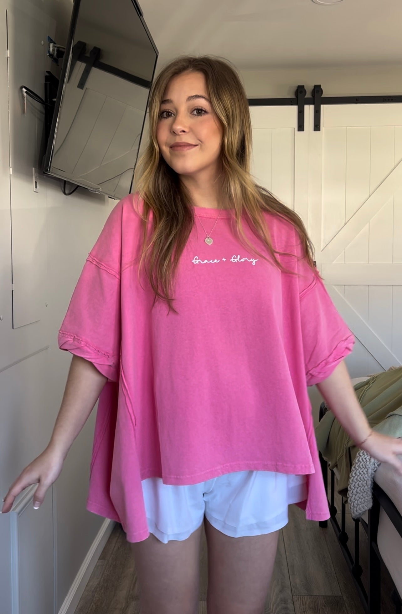 Grace + Glory Oversized Tee