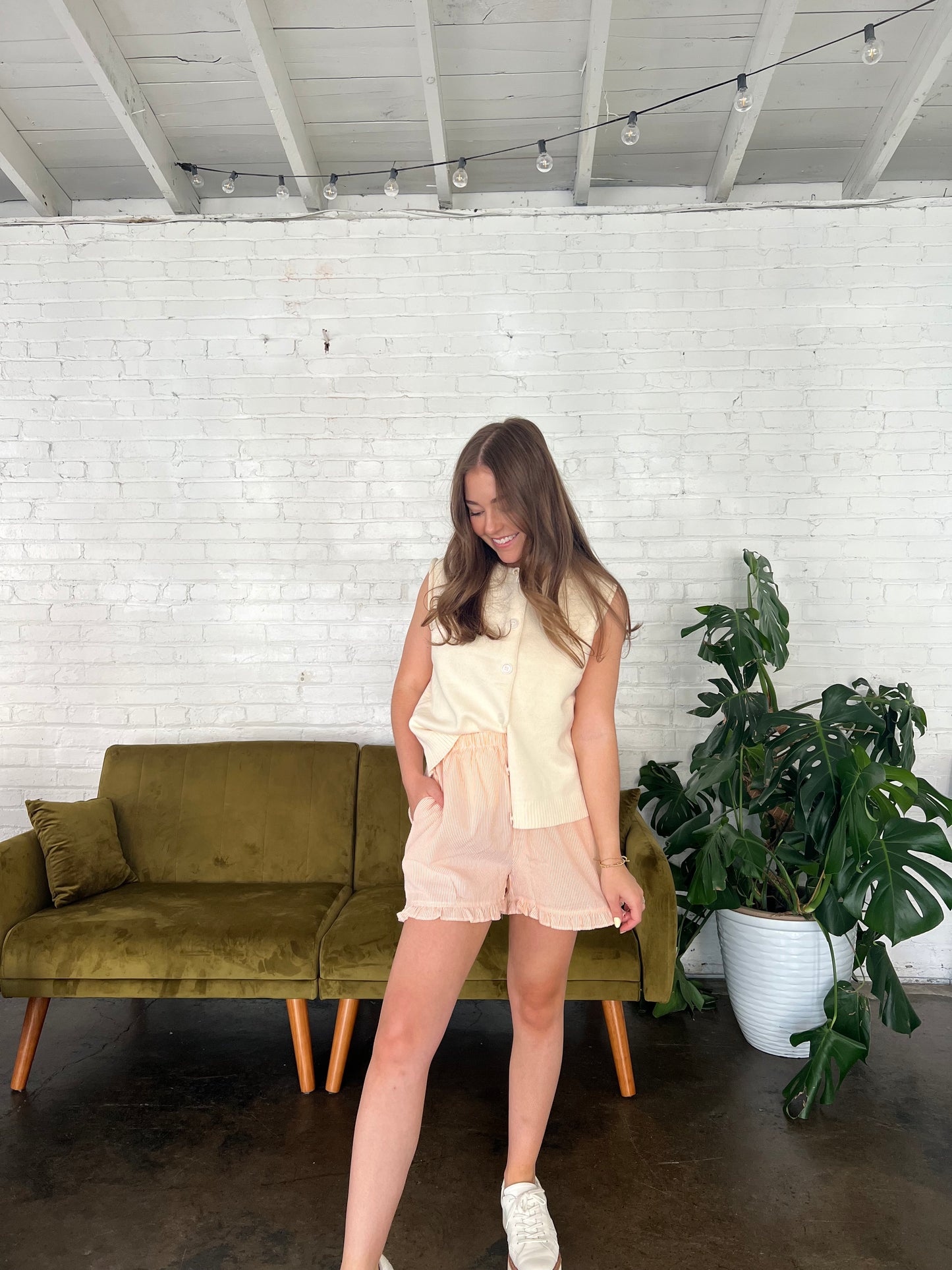 May Button Up Tank
