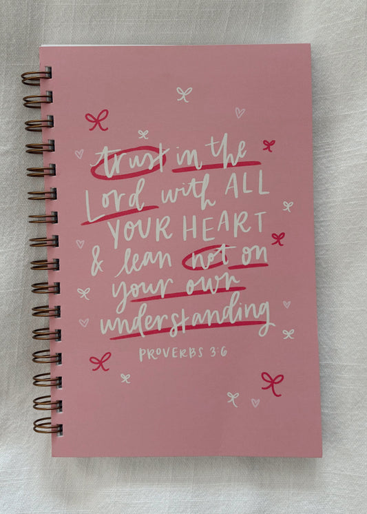 Proverbs 3:6 Bible Study Notebook