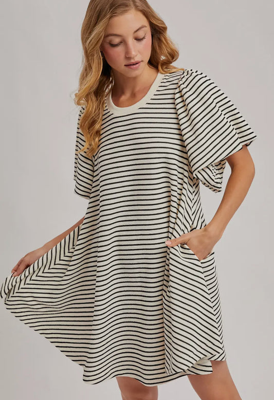 Belle Striped Dress