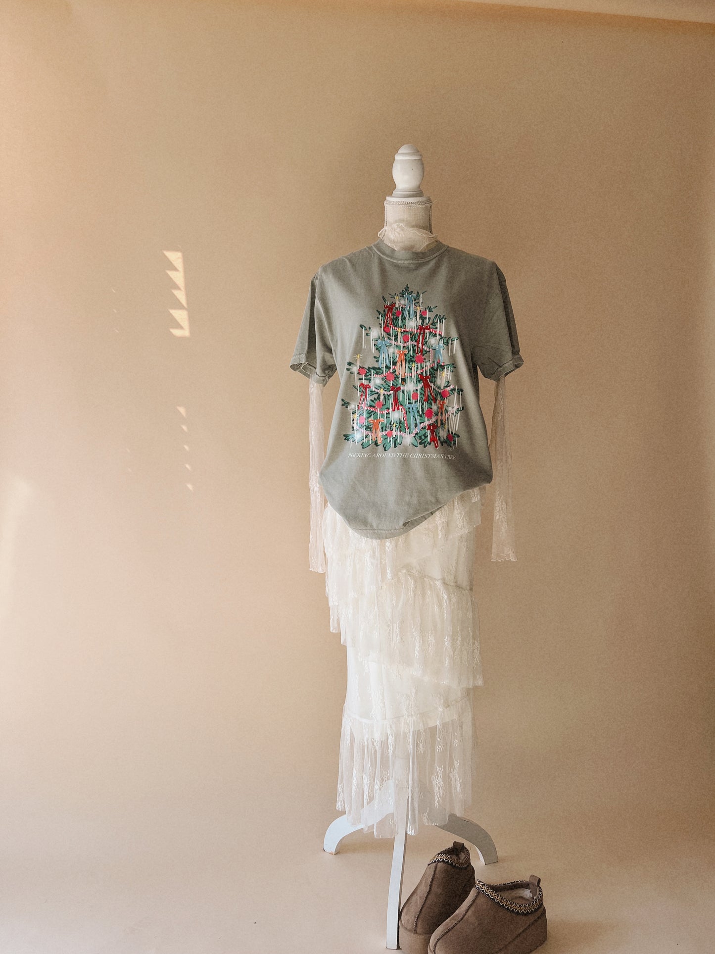 Tinsel Tree Graphic Tee