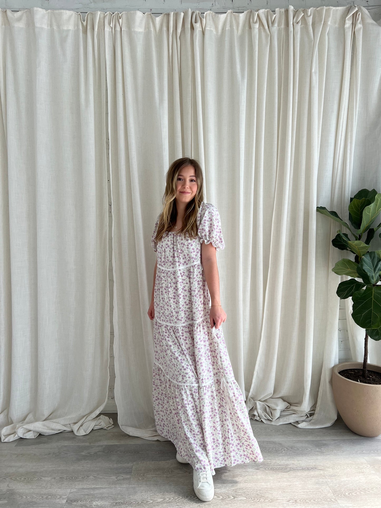 June Floral Maxi Dress