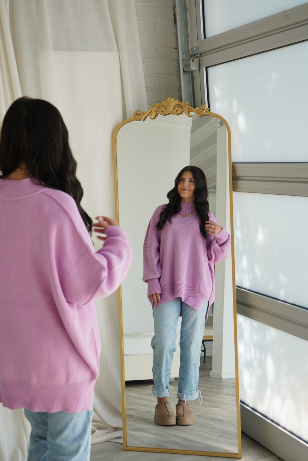 Kylee Sweater - Mauve