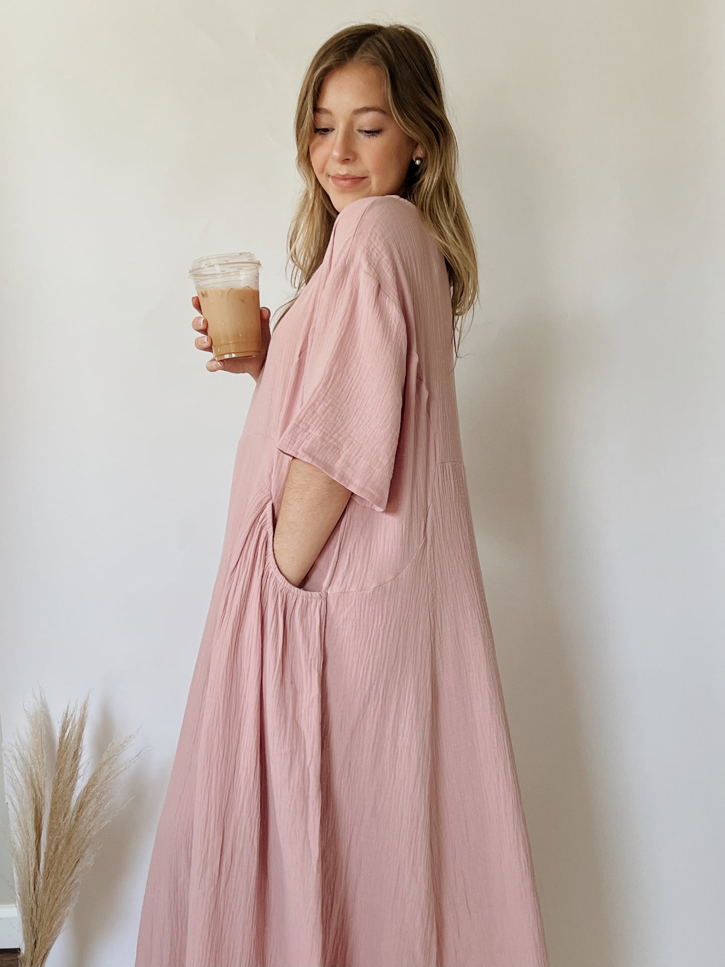 Mae Dress - Blush