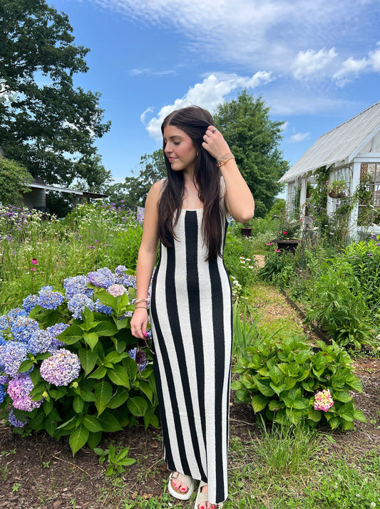 Cove Striped Maxi Dress