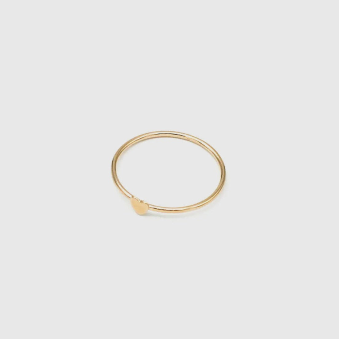 Gold Heart Ring