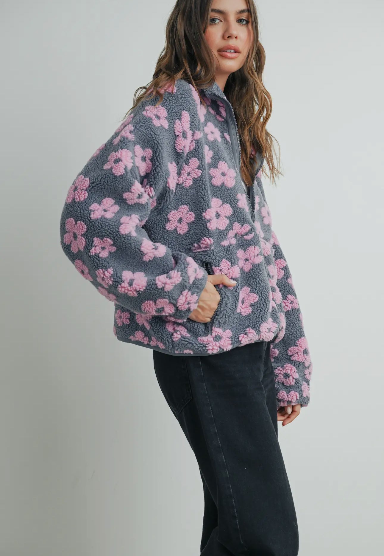 Daisy Sherpa Jacket