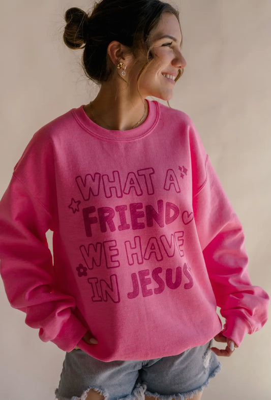Friend In Jesus Crewneck