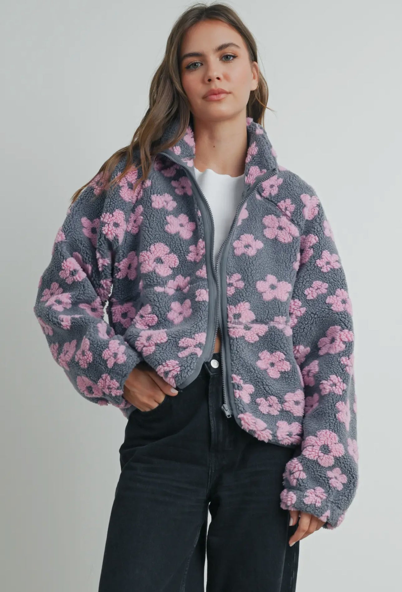 Daisy Sherpa Jacket