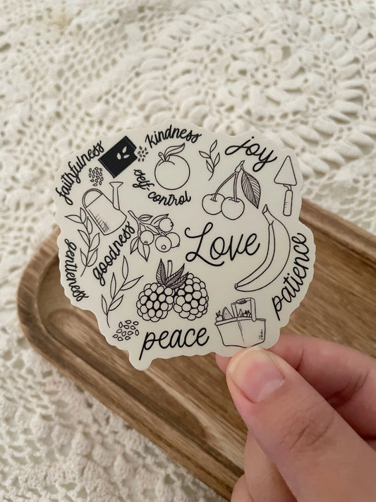 Fruit of The Spirit Sticker