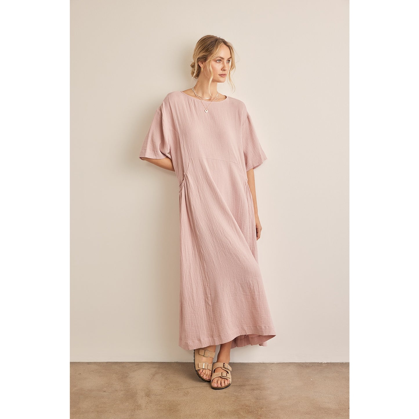 Mae Dress - Blush