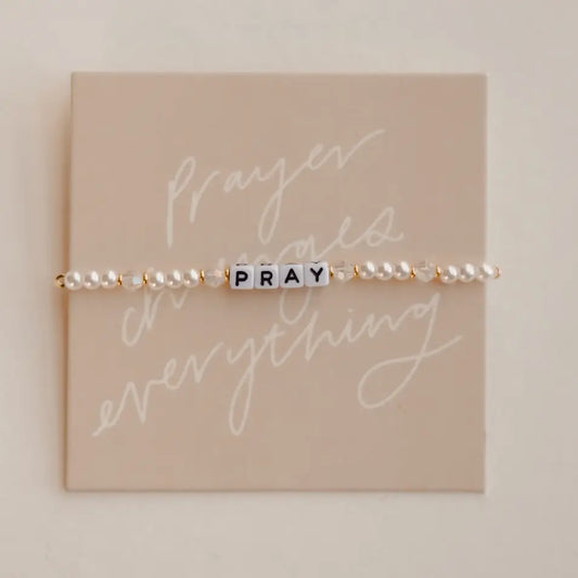 "Pray" Bracelet