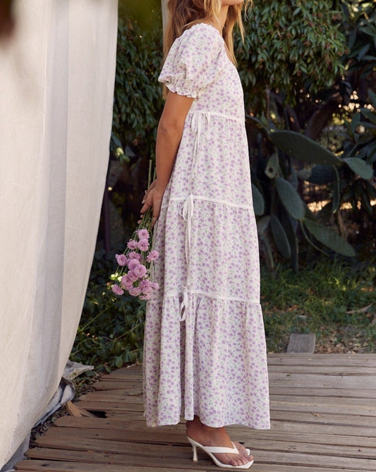 June Floral Maxi Dress